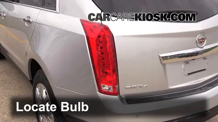2012 Cadillac SRX Luxury 3.6L V6 FlexFuel Éclairage Feux de position arrière (remplacer ampoule)